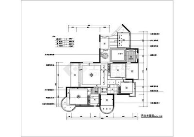 南方某高檔住宅室內(nèi)裝修cad施工設(shè)計(jì)圖